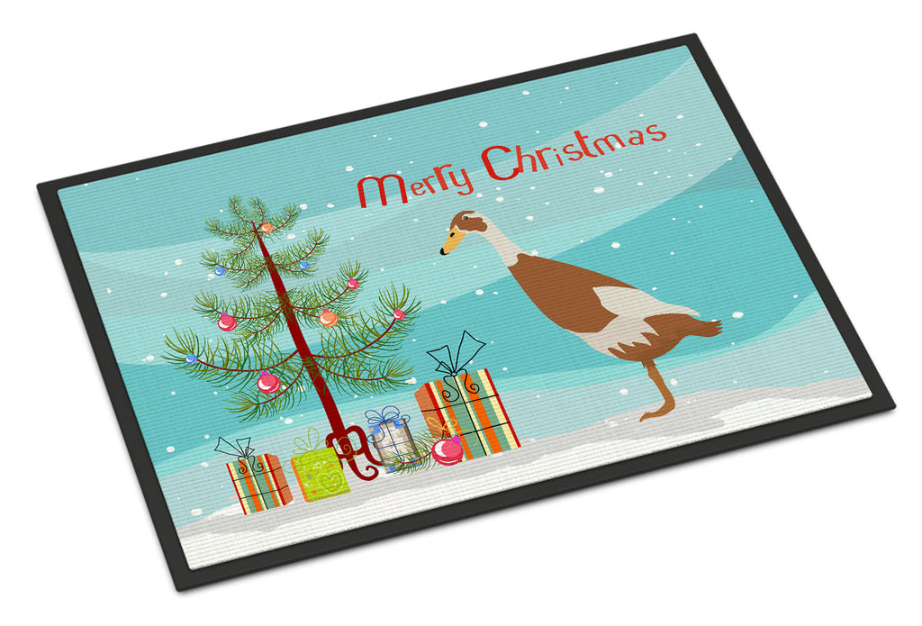 Indian Runner Duck Christmas Doormat Indoor Outdoor 24H X 36W Front Door Mat Rugs for Entryway, Non Slip Washable Low Pile,