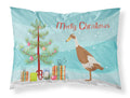 Indian Runner Duck Christmas Standard Pillowcase Lightweight Super Soft Easy Care Decorative Artwork Pillowcase, Standard