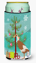 Indian Runner Duck Christmas Tall Boy Hugger Can Cooler Sleeve Machine Washable Drink Collapsible Insulator Beverage Insulated Holder