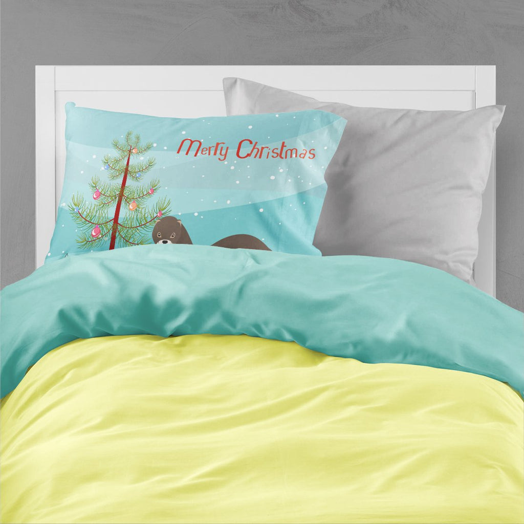 Russian or European Mink Christmas Standard Pillowcase Lightweight Super Soft Easy Care Decorative Artwork Pillowcase, Standard