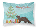 Sable Marten Christmas Standard Pillowcase Lightweight Super Soft Easy Care Decorative Artwork Pillowcase, Standard