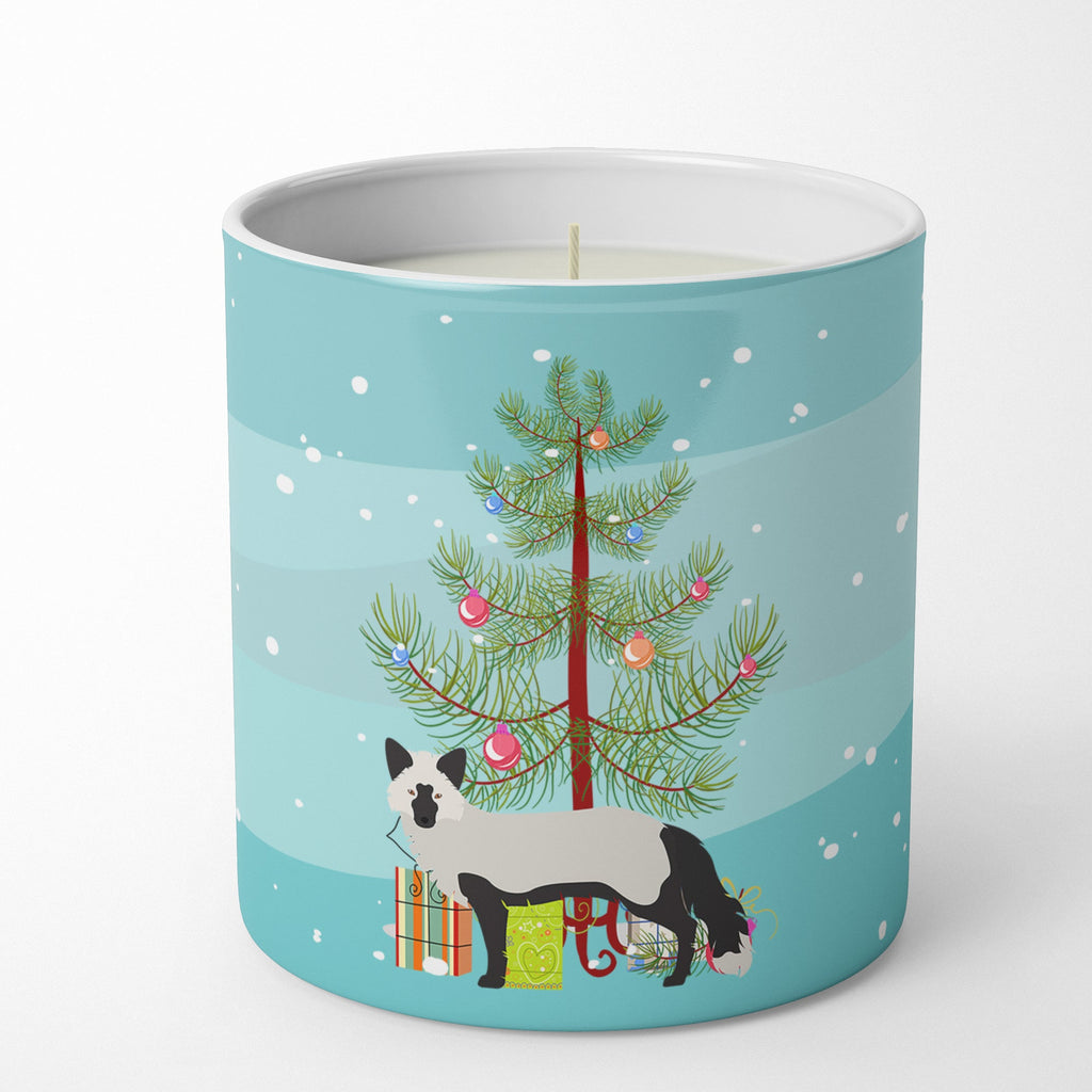 Silver Fox Christmas Decorative Soy Candle Nature Soy Wax Essential Oil Home Decor Ideal for Bedroom Kitchen Bath Office Gift, 10 oz