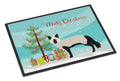 Silver Fox Christmas Doormat Indoor Outdoor 24H X 36W Front Door Mat Rugs for Entryway, Non Slip Washable Low Pile,