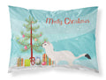Stoat Short-tailed Weasel Christmas Standard Pillowcase Lightweight Super Soft Easy Care Decorative Artwork Pillowcase, Standard