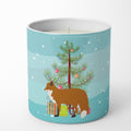 Red Fox Christmas Decorative Soy Candle Nature Soy Wax Essential Oil Home Decor Ideal for Bedroom Kitchen Bath Office Gift, 10 oz