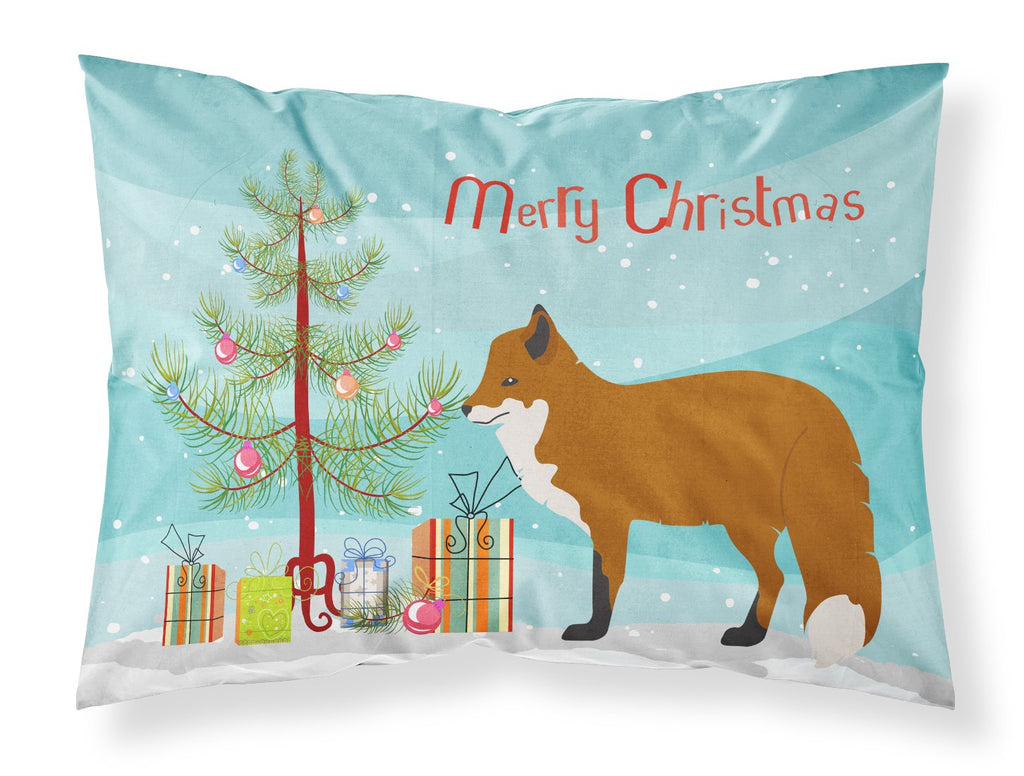 Red Fox Christmas Standard Pillowcase Lightweight Super Soft Easy Care Decorative Artwork Pillowcase, Standard