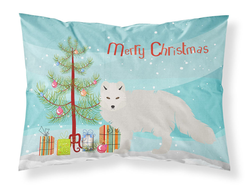 White Arctic Fox Christmas Standard Pillowcase Lightweight Super Soft Easy Care Decorative Artwork Pillowcase, Standard