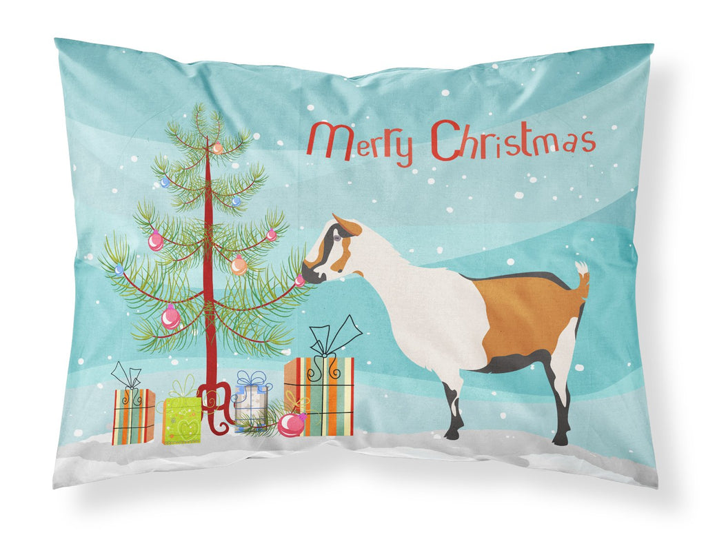 Alpine Goat Christmas Standard Pillowcase Lightweight Super Soft Easy Care Decorative Artwork Pillowcase, Standard