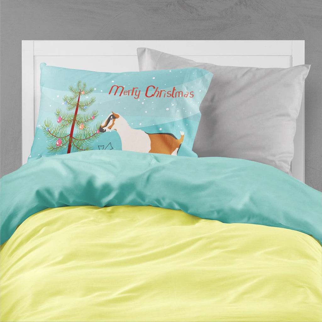 Alpine Goat Christmas Standard Pillowcase Lightweight Super Soft Easy Care Decorative Artwork Pillowcase, Standard