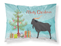 Verata Goat Christmas Standard Pillowcase Lightweight Super Soft Easy Care Decorative Artwork Pillowcase, Standard