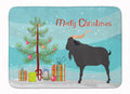 Verata Goat Christmas Memory Foam Kitchen Mat Machine Washable Anti-Fatigue Cushion Comfort Bath or Kitchen Rug