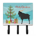 Verata Goat Christmas Leash or Key Holder Wall Hooks, Coat Rack Wall Mount, for Hanging Keys, Towels, Aprons, Leashes