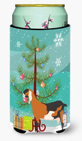 Anglo-nubian Nubian Goat Christmas Tall Boy Hugger Can Cooler Sleeve Machine Washable Drink Collapsible Insulator Beverage Insulated Holder
