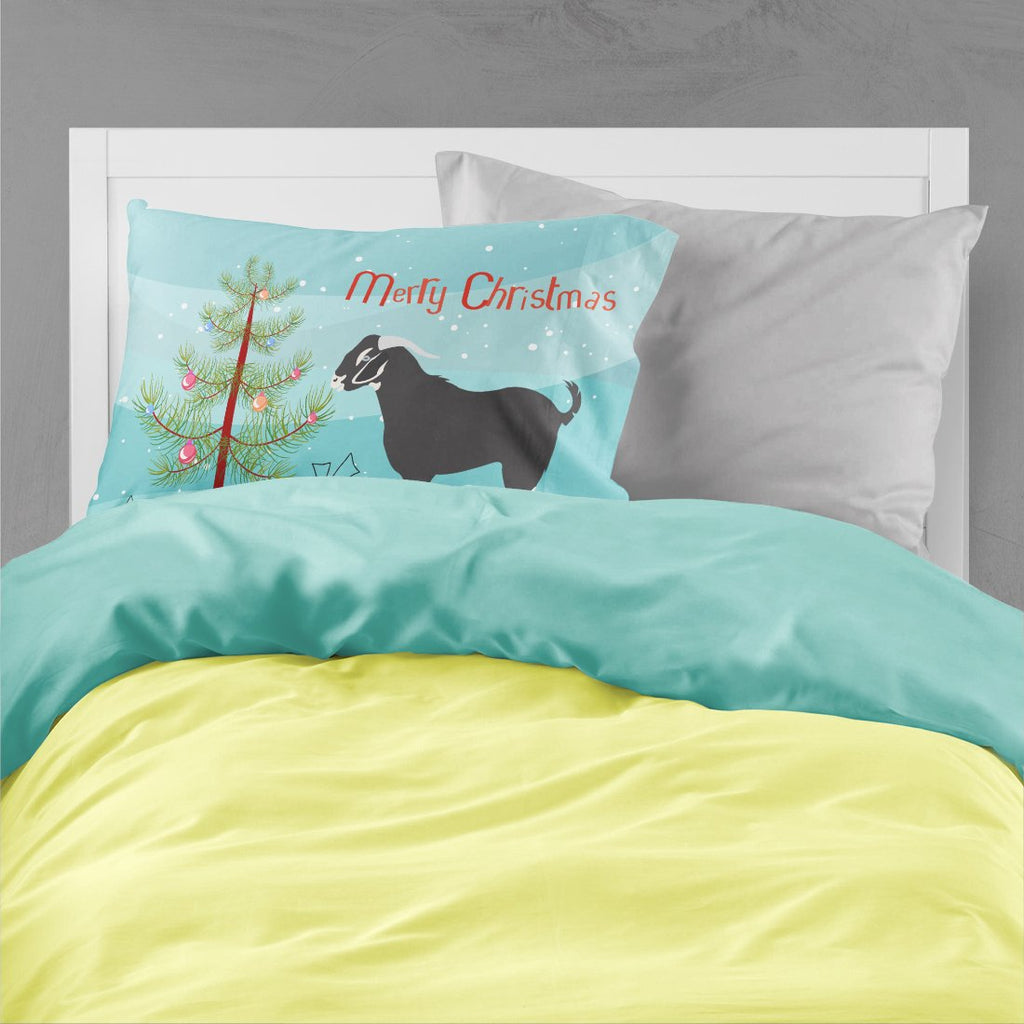 Black Bengal Goat Christmas Standard Pillowcase Lightweight Super Soft Easy Care Decorative Artwork Pillowcase, Standard