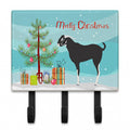 Black Bengal Goat Christmas Leash or Key Holder Wall Hooks, Coat Rack Wall Mount, for Hanging Keys, Towels, Aprons, Leashes