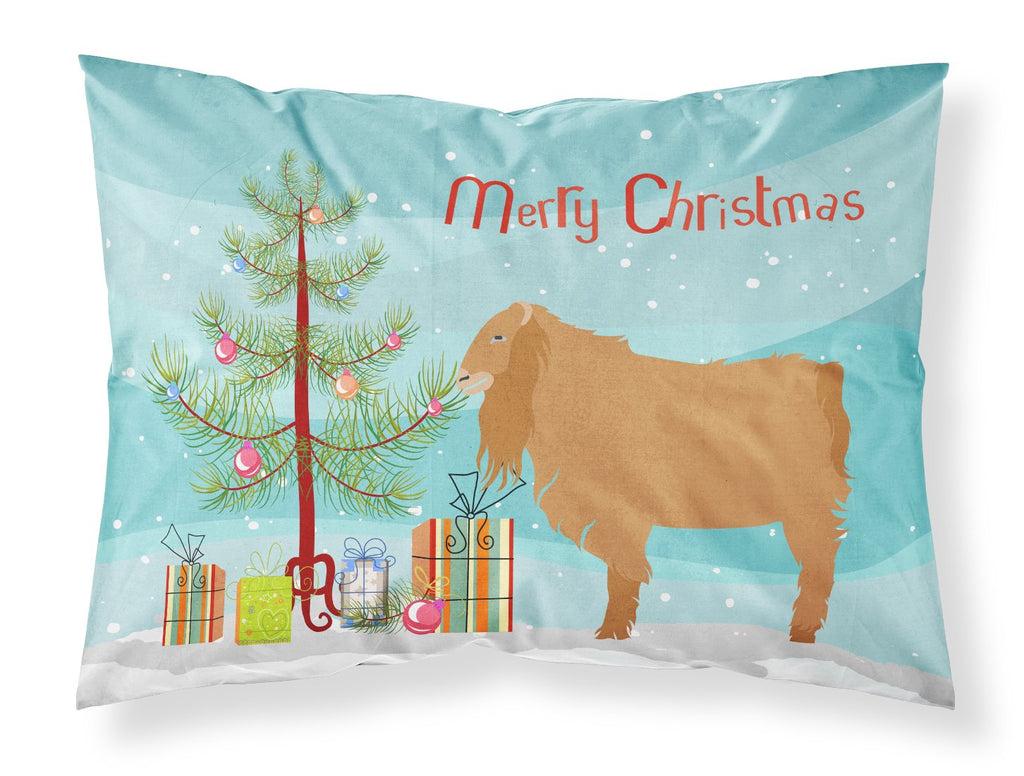 American Lamancha Goat Christmas Standard Pillowcase Lightweight Super Soft Easy Care Decorative Artwork Pillowcase, Standard