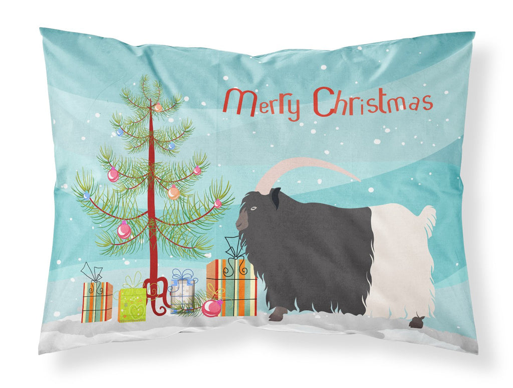 Welsh Black-Necked Goat Christmas Standard Pillowcase Lightweight Super Soft Easy Care Decorative Artwork Pillowcase, Standard