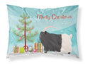 Welsh Black-Necked Goat Christmas Standard Pillowcase Lightweight Super Soft Easy Care Decorative Artwork Pillowcase, Standard