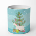 Saanen Goat Christmas Decorative Soy Candle Nature Soy Wax Essential Oil Home Decor Ideal for Bedroom Kitchen Bath Office Gift, 10 oz