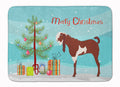 Jamnapari Goat Christmas Memory Foam Kitchen Mat Machine Washable Anti-Fatigue Cushion Comfort Bath or Kitchen Rug