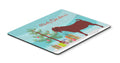 Kalahari Red Goat Christmas Mouse Pad, Heat Resistant Trivet Hot Pad , Non Slip Rubber Desk Mat, Kitchen Counter Protector, Home Office Decor Gift