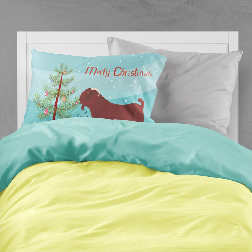 Kalahari Red Goat Christmas Standard Pillowcase Lightweight Super Soft Easy Care Decorative Artwork Pillowcase, Standard