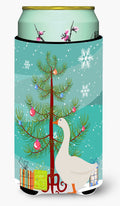 Embden Goose Christmas Tall Boy Hugger Can Cooler Sleeve Machine Washable Drink Collapsible Insulator Beverage Insulated Holder