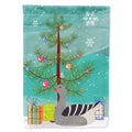 Pilgrim Goose Christmas House Flag 28x40 Porch Sleeve Pole Decorative Outside Yard Banner Artwork Wall Hanging, Polyester