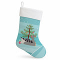 Pilgrim Goose Christmas Holiday Stocking Double-Sided Print, Polyester Suede,11x18, Made in USA