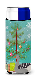Pilgrim Goose Christmas Slim Can Hugger , Insulated Foam Hugger for 12 oz Slim Cans, Beer Bottles & Water Bottles, Printed in USA