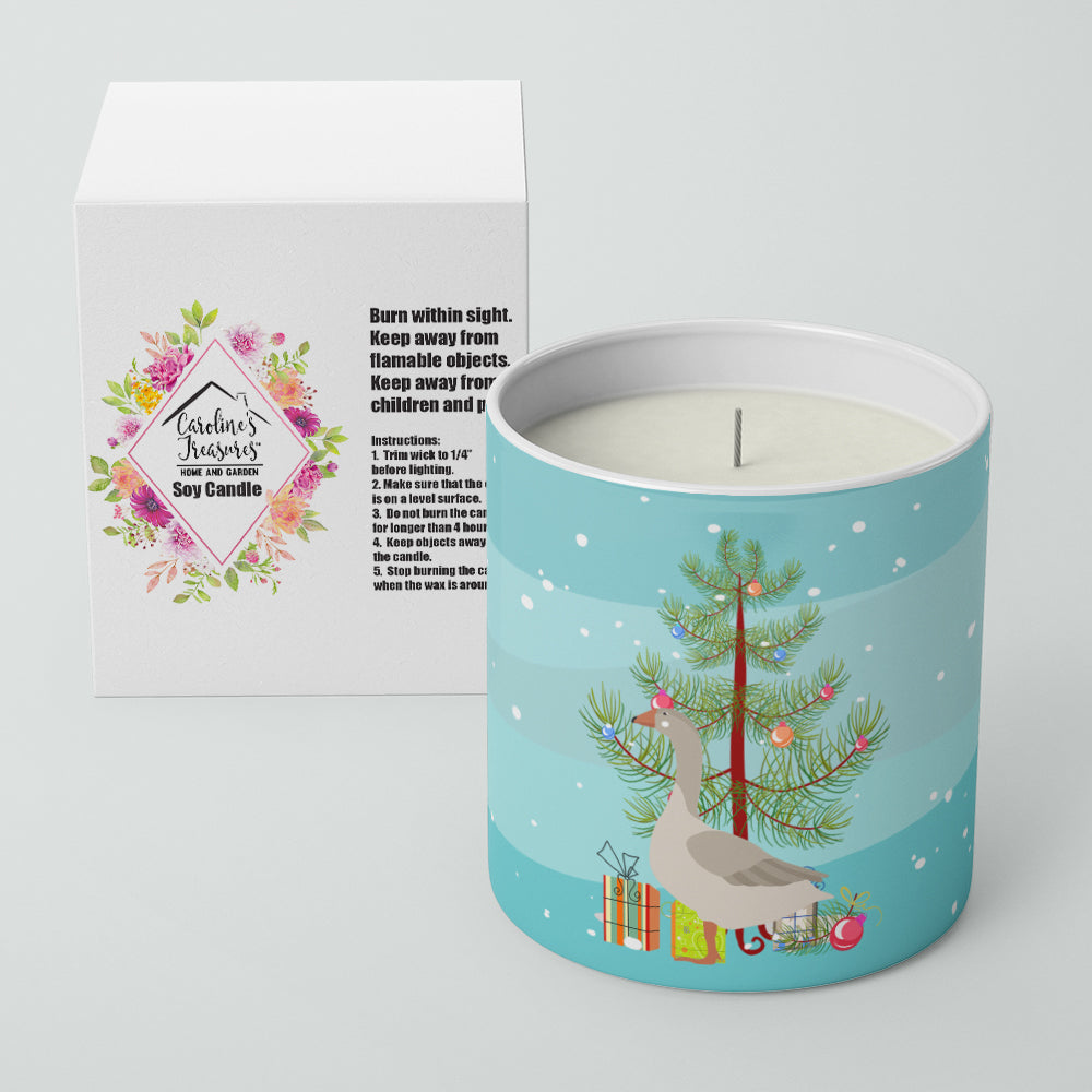 Steinbacher Goose Christmas Decorative Soy Candle Nature Soy Wax Essential Oil Home Decor Ideal for Bedroom Kitchen Bath Office Gift, 10 oz