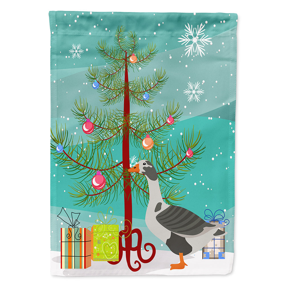 West of England Goose Christmas House Flag 28x40 Porch Sleeve Pole Decorative Outside Yard Banner Artwork Wall Hanging, Polyester