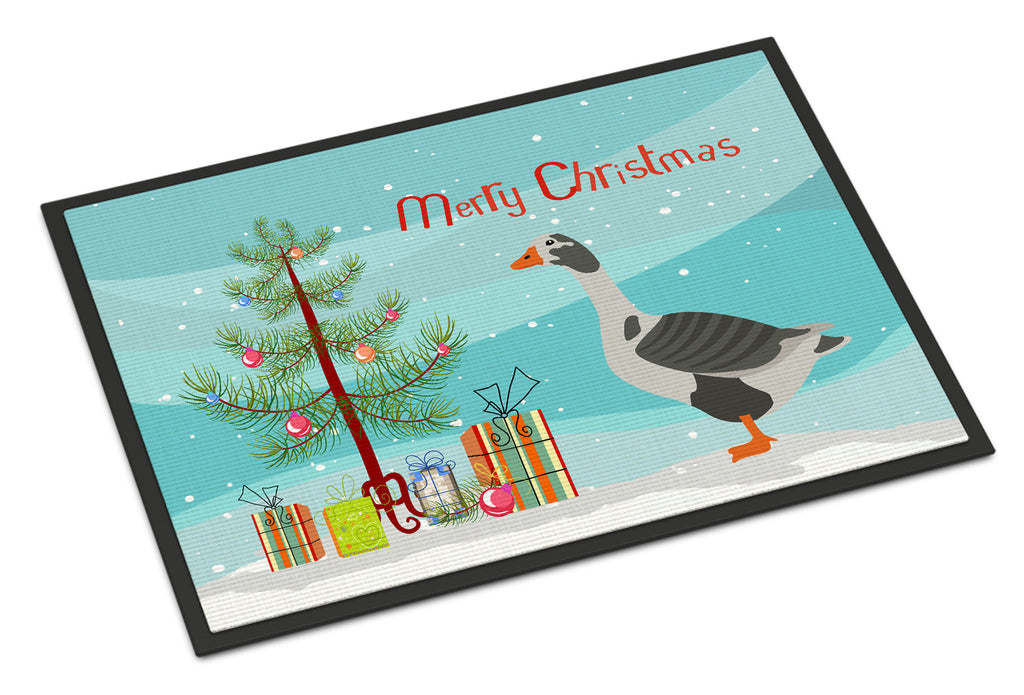 West of England Goose Christmas Doormat Indoor Outdoor 24H X 36W Front Door Mat Rugs for Entryway, Non Slip Washable Low Pile,