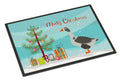 West of England Goose Christmas Doormat Indoor Outdoor 18H X 27W Front Door Mat Rugs for Entryway, Non Slip Washable