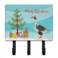 West of England Goose Christmas Leash or Key Holder Wall Hooks, Coat Rack Wall Mount, for Hanging Keys, Towels, Aprons, Leashes