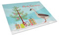 Chinese Goose Christmas Cutting Board Tempered Glass Kitchen Cutting Surface, Heat Resistant Chopping, Non-Slip Feet, Food Prep & Serving