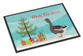 Toulouse Goose Christmas Doormat Indoor Outdoor 24H X 36W Front Door Mat Rugs for Entryway, Non Slip Washable Low Pile,