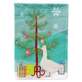Roman Goose Christmas House Flag 28x40 Porch Sleeve Pole Decorative Outside Yard Banner Artwork Wall Hanging, Polyester