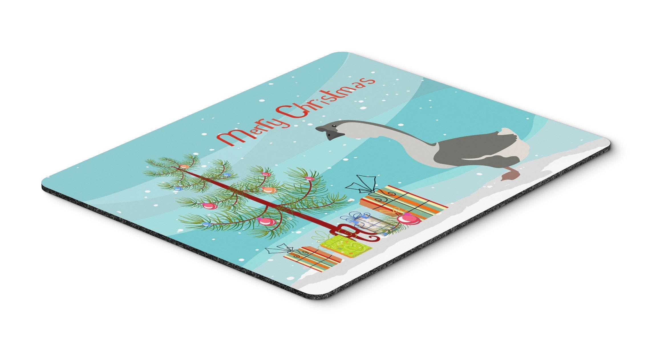 African Goose Christmas Mouse Pad, Heat Resistant Trivet Hot Pad , Non Slip Rubber Desk Mat, Kitchen Counter Protector, Home Office Decor Gift