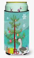 African Goose Christmas Tall Boy Hugger Can Cooler Sleeve Machine Washable Drink Collapsible Insulator Beverage Insulated Holder