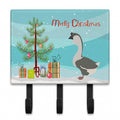 African Goose Christmas Leash or Key Holder Wall Hooks, Coat Rack Wall Mount, for Hanging Keys, Towels, Aprons, Leashes
