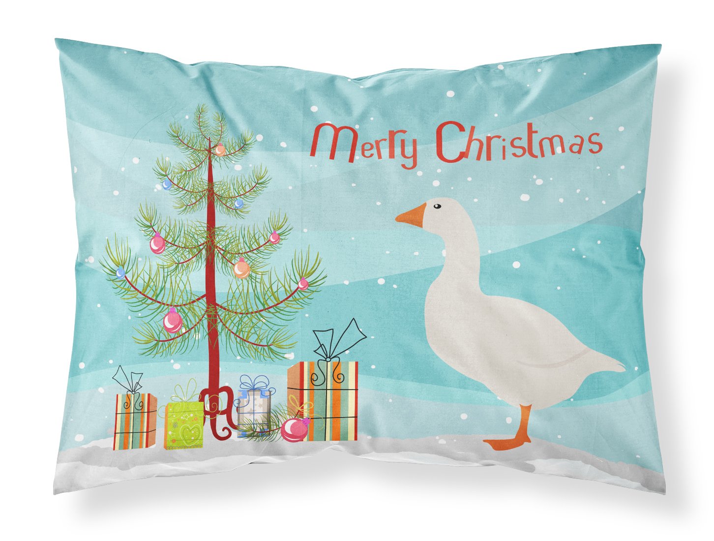 Shire Horse Christmas Standard Pillowcase Lightweight Super Soft Easy Care Decorative Artwork Pillowcase, Standard