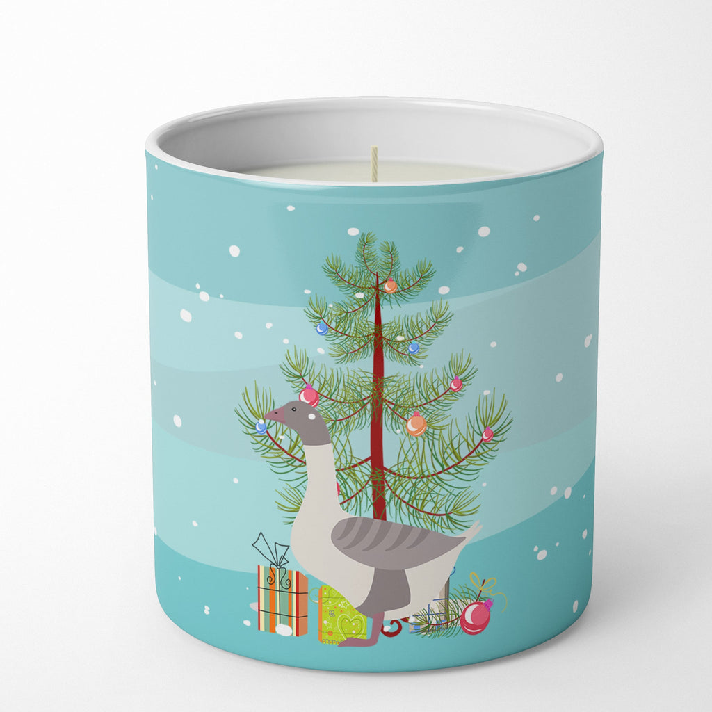 Buff Grey Back Goose Christmas Decorative Soy Candle Nature Soy Wax Essential Oil Home Decor Ideal for Bedroom Kitchen Bath Office Gift, 10 oz