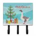 Buff Grey Back Goose Christmas Leash or Key Holder Wall Hooks, Coat Rack Wall Mount, for Hanging Keys, Towels, Aprons, Leashes