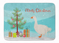 Sebastopol Goose Christmas Memory Foam Kitchen Mat Machine Washable Anti-Fatigue Cushion Comfort Bath or Kitchen Rug