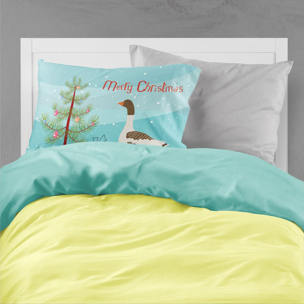 Pomeranian Rogener Goose Christmas Standard Pillowcase Lightweight Super Soft Easy Care Decorative Artwork Pillowcase, Standard