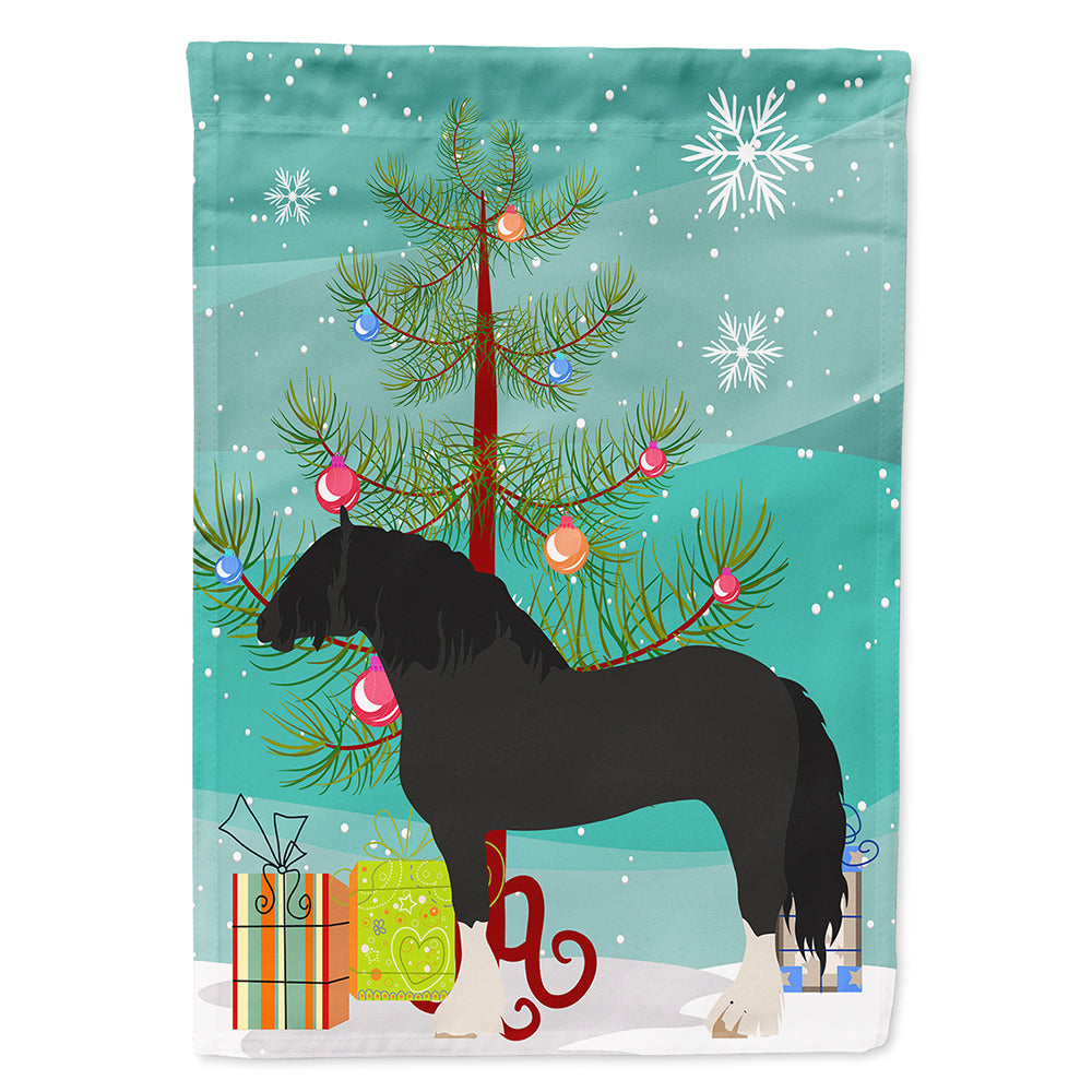 Pomeranian Rogener Goose Christmas House Flag 28x40 Porch Sleeve Pole Decorative Outside Yard Banner Artwork Wall Hanging, Polyester