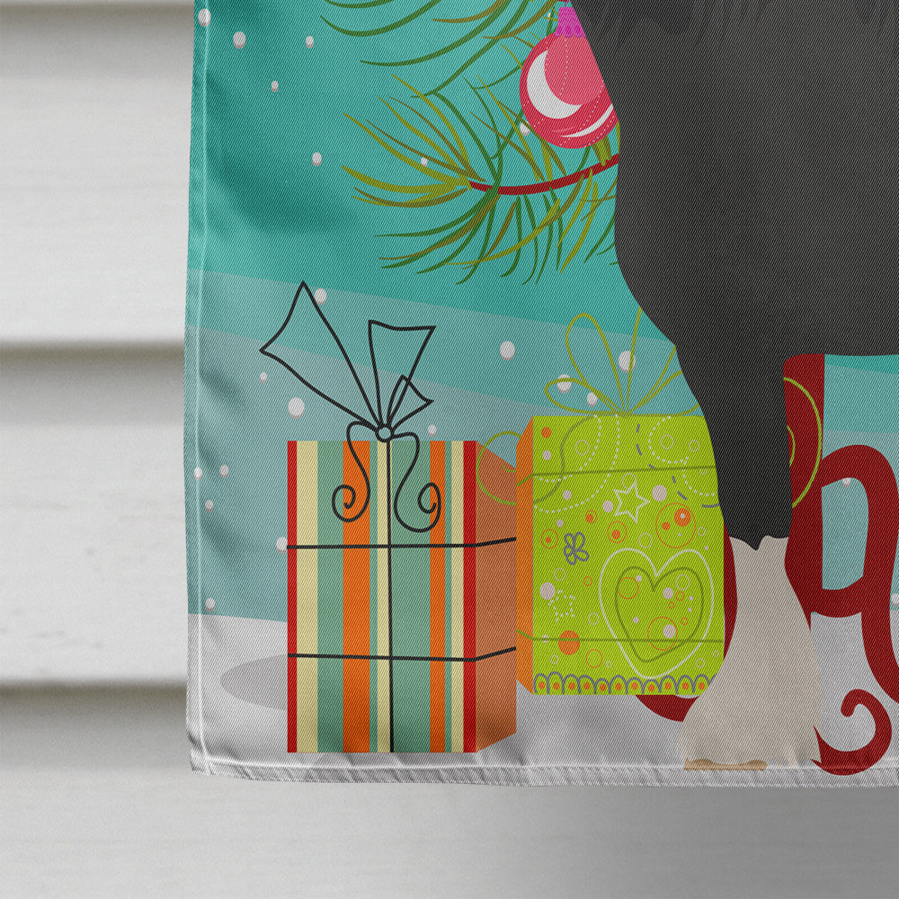 Pomeranian Rogener Goose Christmas House Flag 28x40 Porch Sleeve Pole Decorative Outside Yard Banner Artwork Wall Hanging, Polyester