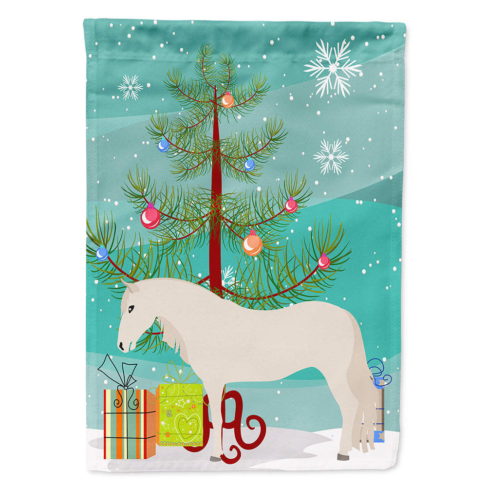 Paso Fino Horse Christmas House Flag 28x40 Porch Sleeve Pole Decorative Outside Yard Banner Artwork Wall Hanging, Polyester