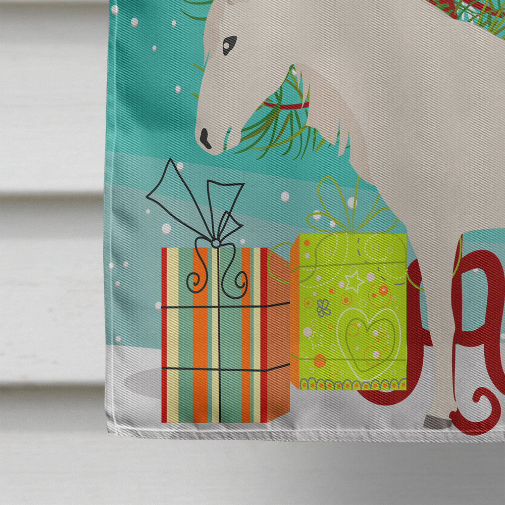 Paso Fino Horse Christmas House Flag 28x40 Porch Sleeve Pole Decorative Outside Yard Banner Artwork Wall Hanging, Polyester